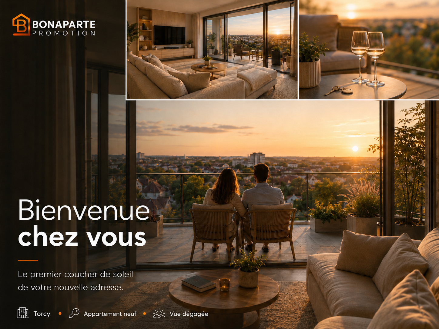 Appartement Grand Standing 2 pièces Lognes