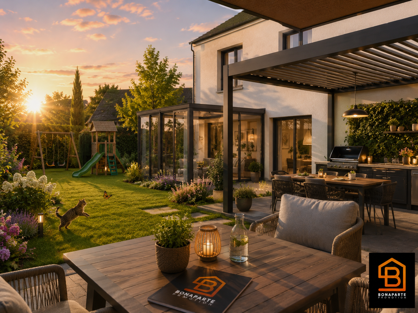 BRS : ANDILLY MAISON 5 PIECES 95M² AVEC GARAGE ET JARDIN