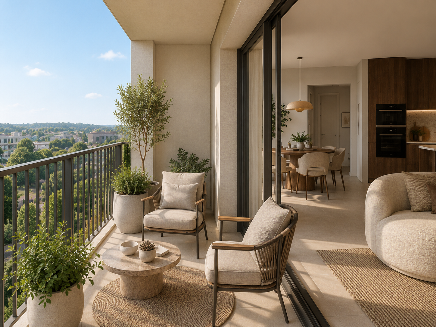 CHAMBRES 12 ET 11 M² | BALCON SUD-EST | 10 MIN FRONTIÈRE LUX