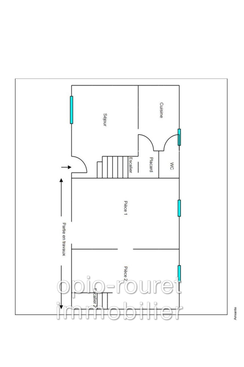 Vente maison de hameau 6 Pièce(s)